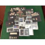 A Collection of early British Commonwealth stamps on twenty-eight stockcards and dealers cards.