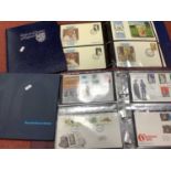 Stamps, over 80 Great Britain and British Commonwealth 'Royalty' First Day Covers, housed in three