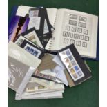 Stamps, a collection of Guernsey stamps mainly mint, booklets and presentation packs part sheets,