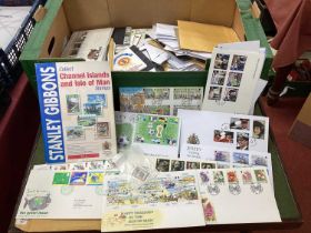 Stamps, a colletion of GB, Channel Islands and Isle of Man mint and used (many fine) stamps, first