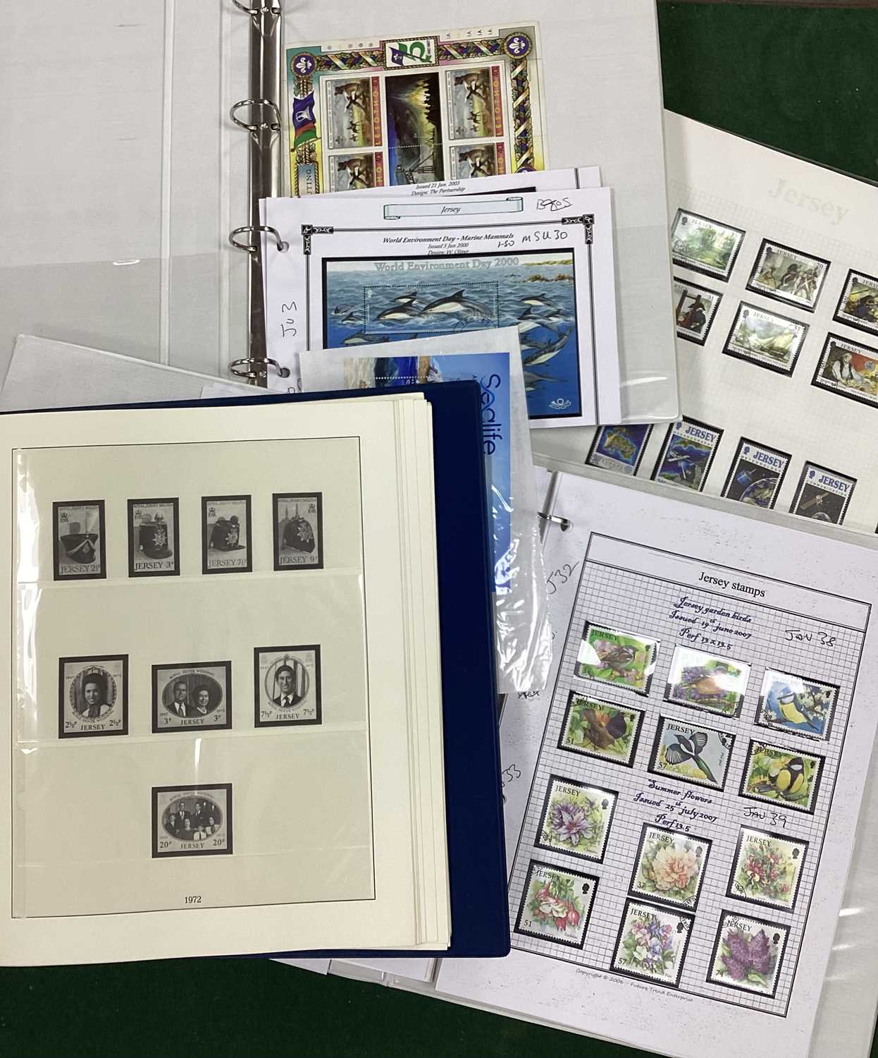 Stamps, a mainly used collection of Jersey stamps from 1970's to 2008 mostly very fine used, plus an - Image 2 of 2