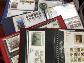 A Collection of Benham FDC's from Guernsey and Aldernay 1980's and 1990's, in four Benham binders,