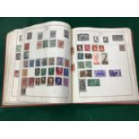 Stamps, a 'Strand' Album, containing a collection of mainly early worldwide stamps.