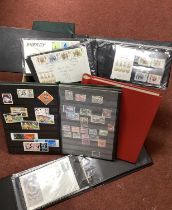 A Collectionof GB mint stamps in Presentation packs and F.D.C's, plus used GB and world stamps in