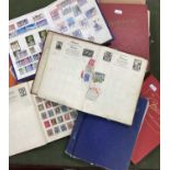 World Stamp Collection, early to modern, housed in five older junior albums, a 1980's 'Kaleidoscope'