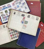 World Stamp Collection, early to modern, housed in five older junior albums, a 1980's 'Kaleidoscope'