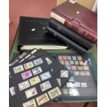 A Carton Containing Five Binders of Stamps and Covers, mainly thematic including travel, WWII,