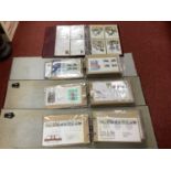 Stamps, Three cover albums containing over 170 Great Britain First Day Covers (FDC's), ranging