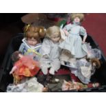 Pottery Headed Dolls, including Princeton Gallery stands noticed:- One Box [560726]