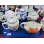 Arthur Guinness & Co. (Park Royal) Ltd., Carlton ware guinness teapot (damage to spout) blue and