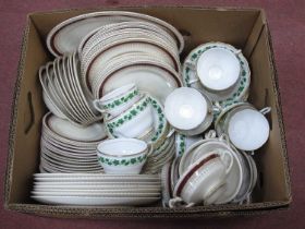 Solian ware dinner service to include plates of varying sizes, bowls, soup dishes and saucers