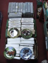 A large accumulation of boxed collectors display plates to include many from Wedgwood, Seltmann,