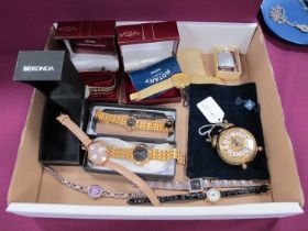 Ladies and Gent's Wristwatches, including Pierre Louis his/hers matching, Rotary, sekonda, etc,