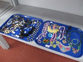 A Mixed Lot of Assorted Costume Jewellery, including decorative bee necklace, bead necklaces,
