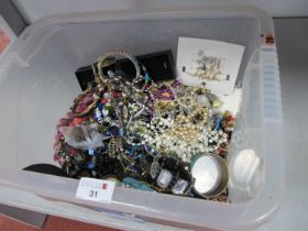 A Quantity of Mixed Modern Costume Jewellery:- One Box