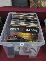 Over Forty LP's, to include Fleetwood Mac - Tusk, and Rumours, Queen - Live Killers and Greatest,