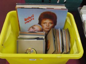 LP's and 7~" Singles, fifteen albums to include David Bowie - Pinups, Changes Two, and Best of