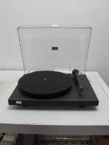 Pro-Ject Debut 3 Turntable, Ortofon OMB5E cartridge, (untested).