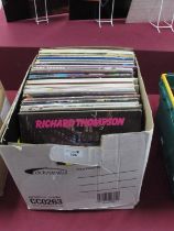 Eighty LPs, to include Richard Thompson - Henry The Human Fly, Magazine - The Correct Use of Soap,
