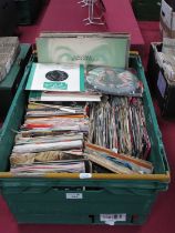 Approximately Three Hundred 7" Singles and a Few L.P's, releases from the 60's, 70's and 80's,