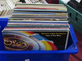 Over Seventy LP's, highlights include ELO - Out Of The Blue (blue vinyl version), Discovery, and