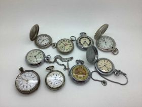 Vintage and Later Pocketwatches, including Royal commemorative, Ingersoll, Trump, Liga, Sekonda etc.