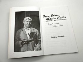 Stan Shaw Master Cutler Book, by Geoffrey Tweedale, signed by Stan Shaw, (not authenticated).