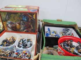 Warhammer Wargaming Interest, to include many painted plastic and white metal figures, creatures,
