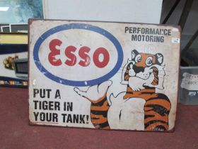 Esso Sign, "Put a Tiger in Your Tank", 50 x 70cm