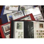 A Collection of Benham FDC's from Guernsey and Aldernay 1980's and 1990's, in four Benham binders,