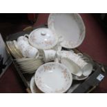 Royal Albert 'For All Seasons Autumn Sunlight' tea and dinner service comprising of cups, saucers,