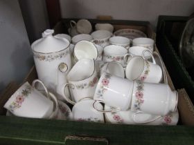 Paragon 'Belinda' tea service comprising of tea cups, saucers, teapot, gravy boat, plates together