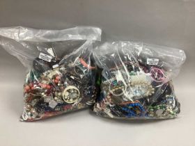 A Mixed Lot of Assorted Costume Jewellery :- Two Bags [2080798] [2080783]