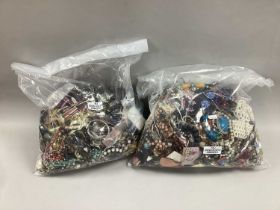 A Mixed Lot of Assorted Costume Jewellery :- Two Bags [2080801] [2080780]