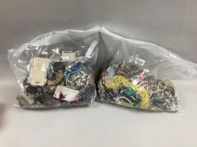 A Mixed Lot of Assorted Costume Jewellery :- Two Bags [113872] [799464]