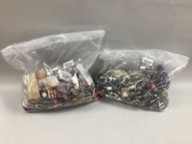 A Mixed Lot of Assorted Costume Jewellery :- Two Bags [541744] [292153]