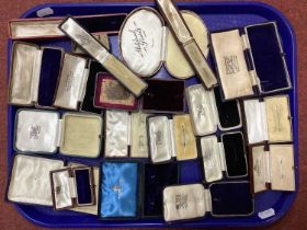 A Selection of Assorted Antique and Vintage Jewellery Boxes :- One Tray [2082509]