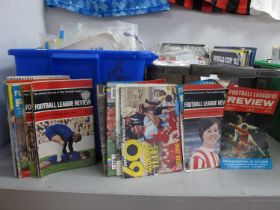 General League Programmes, Sheffield clubs well represented, testimonials league reviews, other