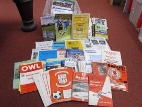 Friendlies and Testimonial Football Programmes, a collection of 206 different, wide range of eras