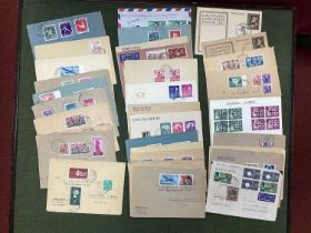 A Collection of Over Forty Covers/FDC's, from East Germany from The 1950's, not easy to find from