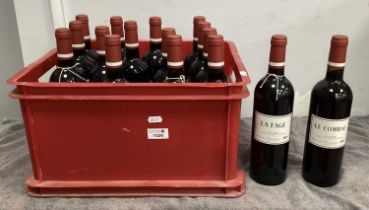 Wine - La Fage 2012 (8 bottles); Le Combal 2013 (8 bottles) (16 bottles in total)