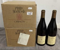 Wine - Pierre Sourdais 2014 Chinon, (15 bottles)