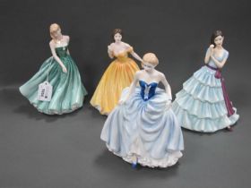 Royal Doulton Classics Figurines, 'Susan', 'Elizabeth', 'Especially For You' and 'Sarah. (4)