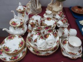 Royal Albert 'Old Country Roses' Table China, of approximately fifty-three pieces, mainly second