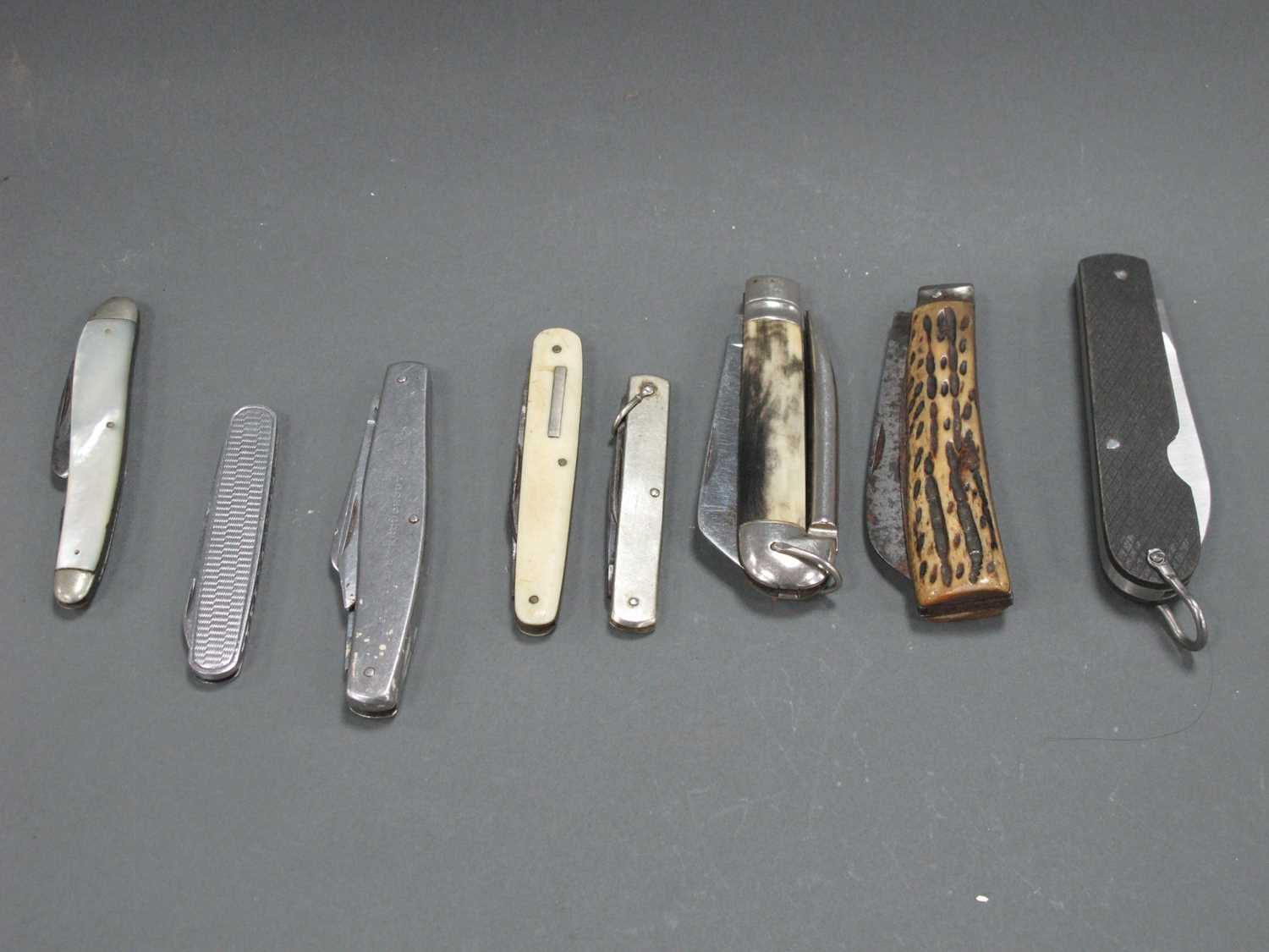 H.M Slater "Venture" Pen Knife, Richards pen knife, etc, and other pen knives. (7).