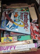 Approximately Forty Graphic Novels, Comic Books, Commando War Stories "For Action and Adventure"