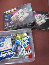 A quantity of Fisher-Price Construk components including Action Space 0587 set, unchecked for