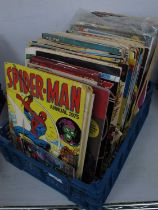 A selection of Marvel Comic Interest, to include Spider-Man Annual 1975, Daredevil Born Again,