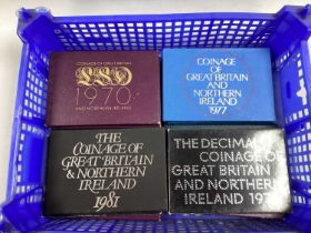 Collection Of Fifteen GB Proof Year Sets, 1970 x 6, 1971 x 2, 1972, 1977 x 3, 1979, 1981 and