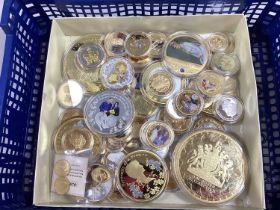 Large Collection Of Mainly GB Royal Family Commemorative Coins. (609697)